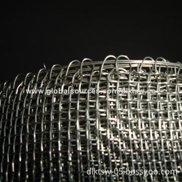 Crimped Mesh, Made of Stainless Steel or Galvanized Iron Wire, Used in Industries and Agriculture